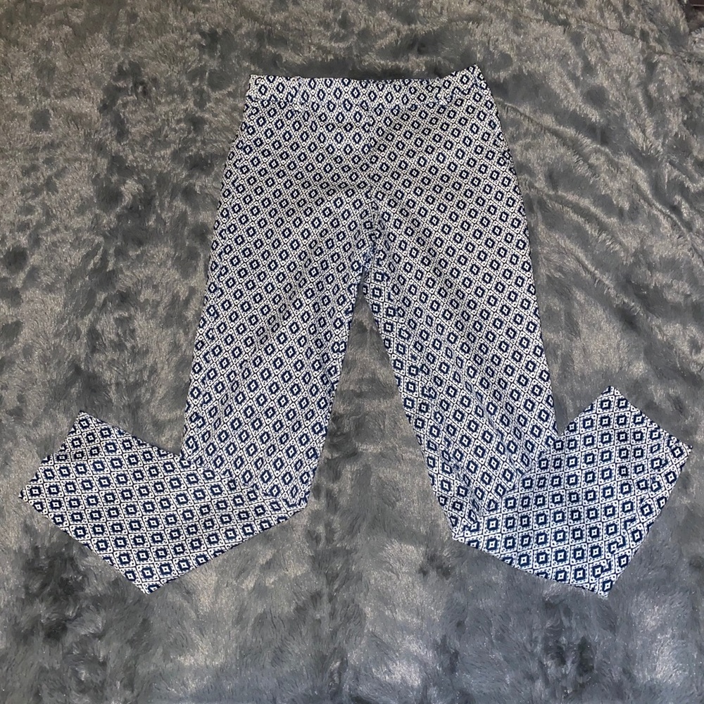 Patterned dress pants